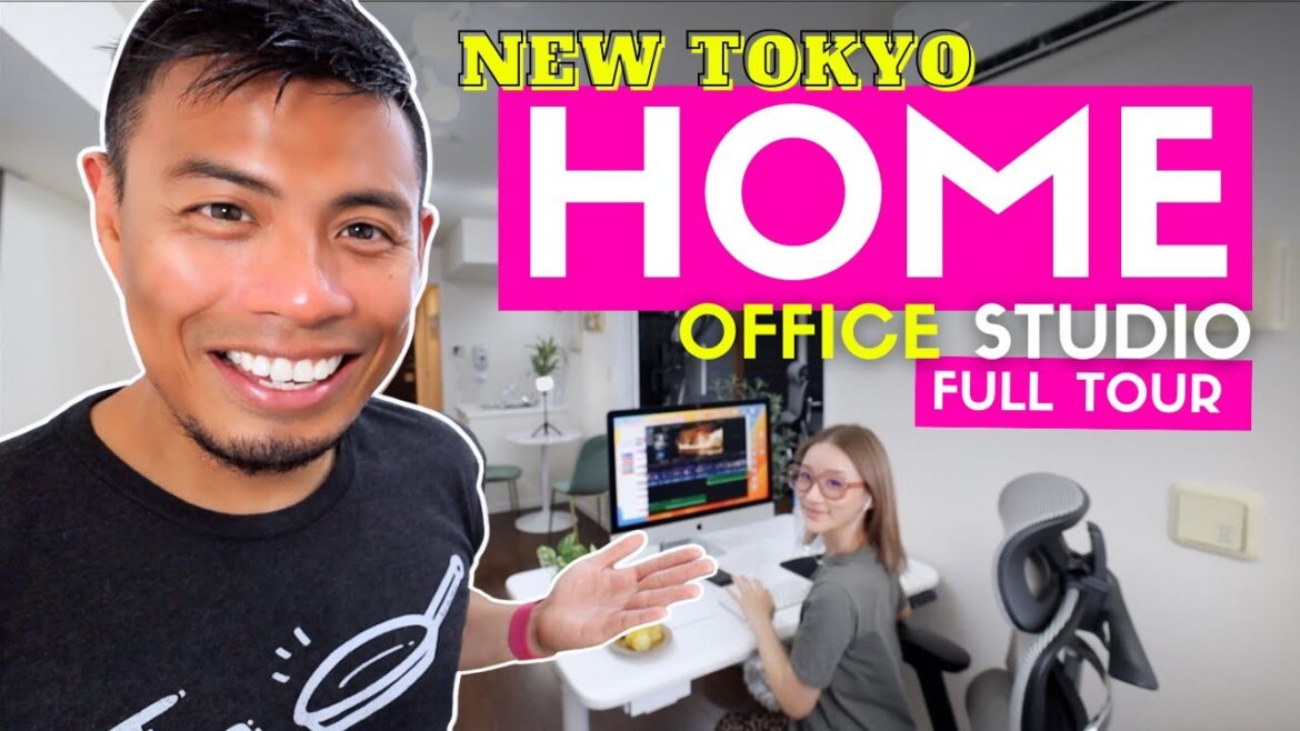 My New Home Office Studio Full Tour in Japan My New Home Office Studio Full Tour in Japan