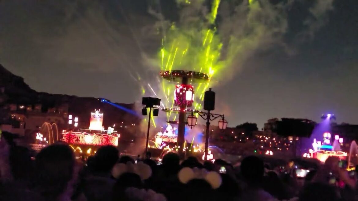 夜間煙火 Tokyo DisneySea (東京迪士尼海洋)