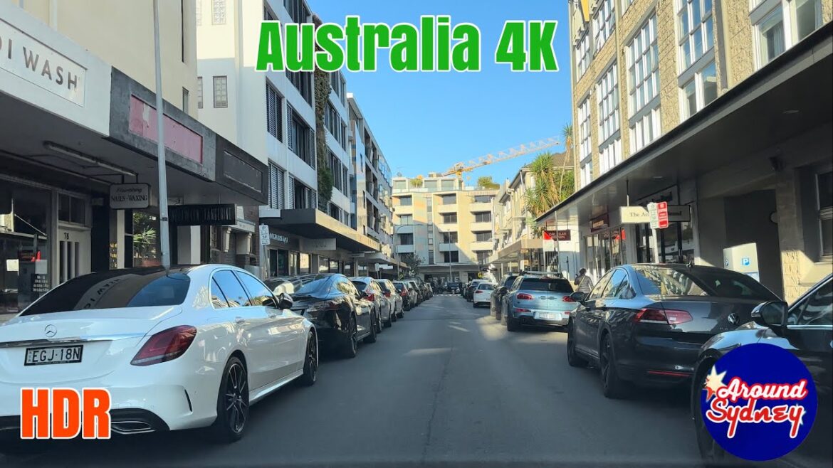 Sydney 🇦🇺[ 4K HDR ]An Epic Drive through Sydney-Coogee | Bellevue Hill To Bondi Beach | Redfern