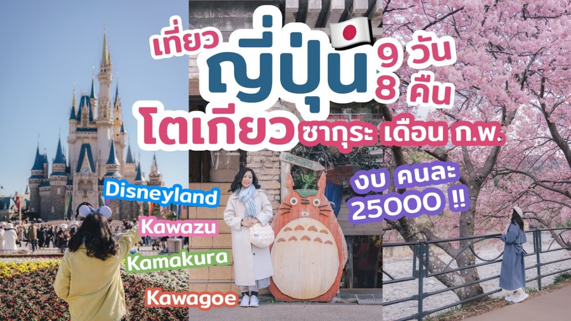 เที่ยวญี่ปุ่น โตเกียว ชมซากุระสายพันธุ์บานเร็วดอกสีชมพู ตะลุยเที่ยวรอบโตเกียว | เที่ยวแล้วเที่ยวอีก เที่ยวญี่ปุ่น โตเกียว ชมซากุระสายพันธุ์บานเร็วดอกสีชมพู ตะลุยเที่ยวรอบโตเกียว | เที่ยวแล้วเที่ยวอีก