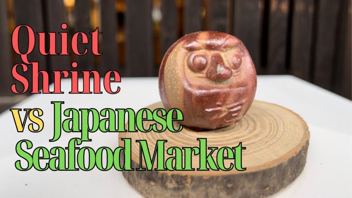 JAPAN TRAVEL｜日本神社｜日本海鲜市場｜唐户海鲜市场｜寿司｜Japanese Seafood Market｜Sushi ｜Japan Travel vlog