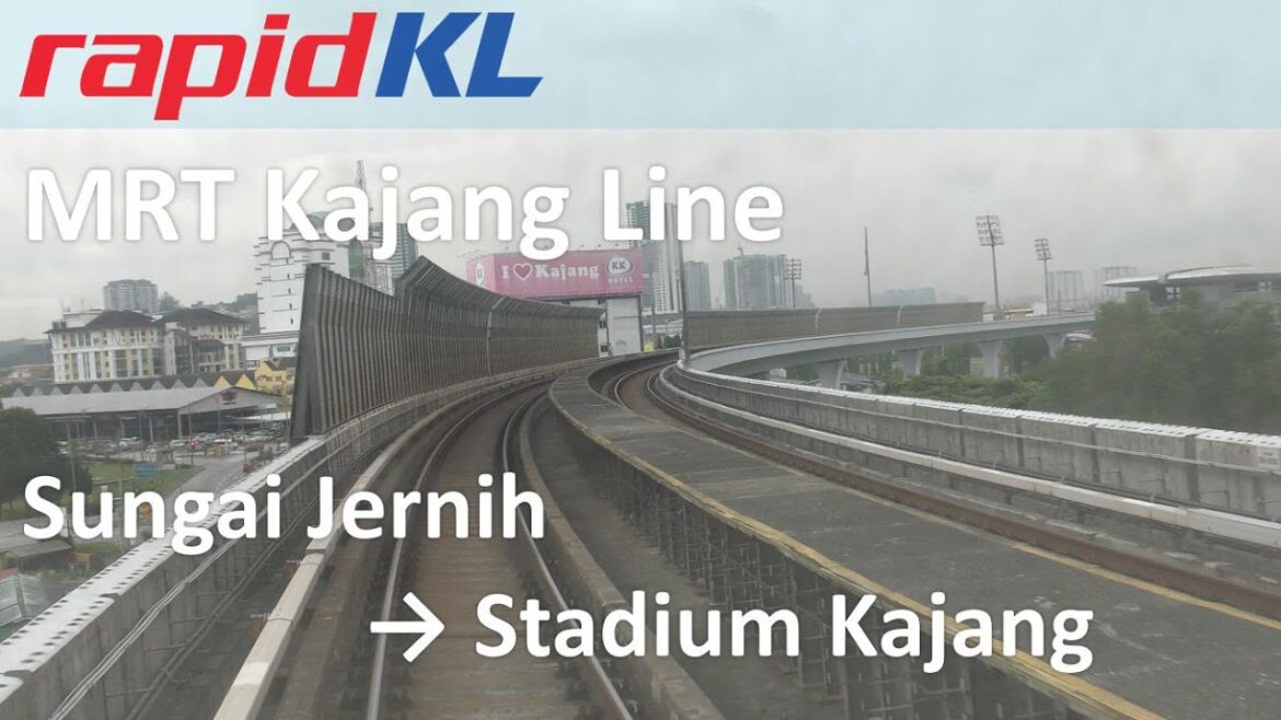 RapidKL MRT Putrajaya Line Sungai Jernih → Stadium Kajang