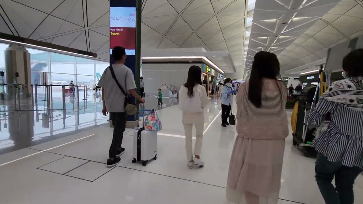 Gates 1 - 36 Walk Hong Kong International Airport HKIA 香港國際機場