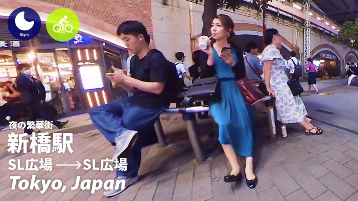 ⁴ᴷ Tokyo: Shimbashi Station (新橋駅) – Japan Cycling Tour (July, 2023) ⁴ᴷ Tokyo: Shimbashi Station (新橋駅) - Japan Cycling Tour (July, 2023)