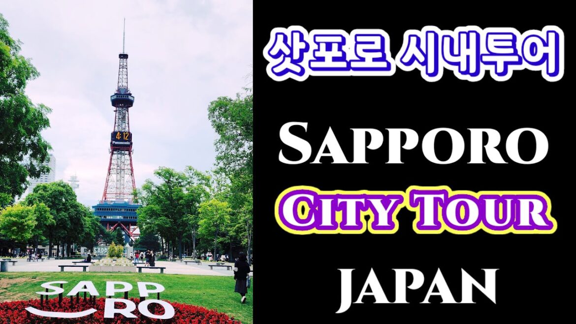 [番外] 삿포로 뚜벅이 여행 Sapporo Walking Tour 札幌市内ツアー #삿포로 #tv타워 #삿포로시계탑 #라멘공화국 #sapporo #tvtower #vlog #브이로그