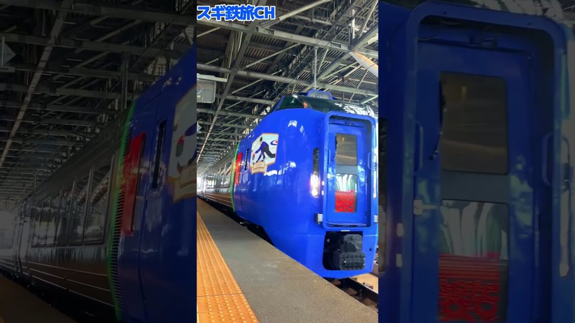 旭川駅【キハ283系　特急オホーツク2号が発車】JR北海道　2023年6月撮影