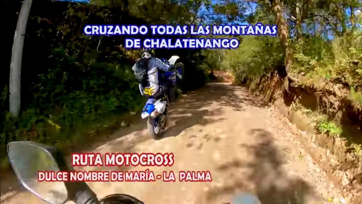 La Mejor Ruta para Motocross en Chalatenango, EL SALVADOR, Nos cruzamos todas las montañas ⛰️