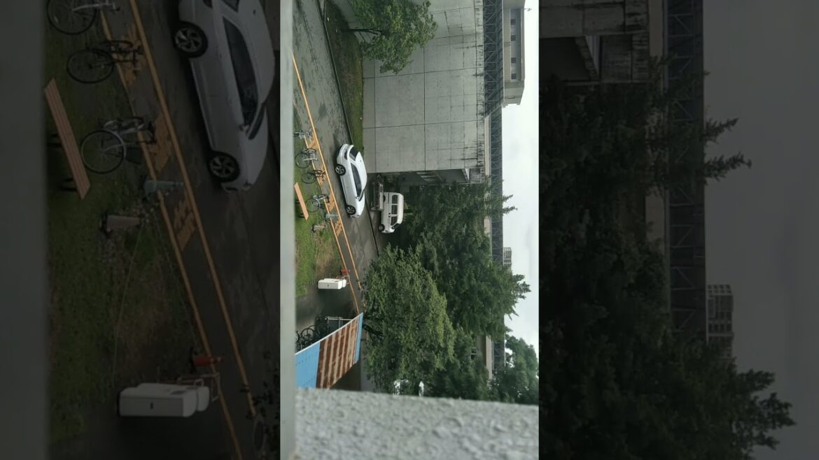 Suasana Aman Selepas Hujan Di Kampus Selatan Kumamoto University