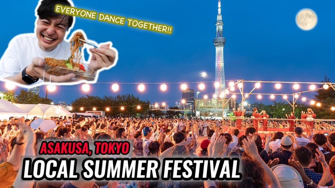 (Japan Travel Idea) Everyone Dance Together for a Night!! Asakusa Local Summer Festival Ep. 406 (Japan Travel Idea) Everyone Dance Together for a Night!! Asakusa Local Summer Festival Ep. 406