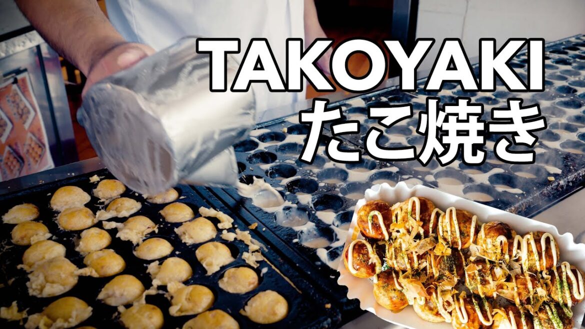 Soul Food from Japan - Takoyaki - Japanese Street Food - Part 1