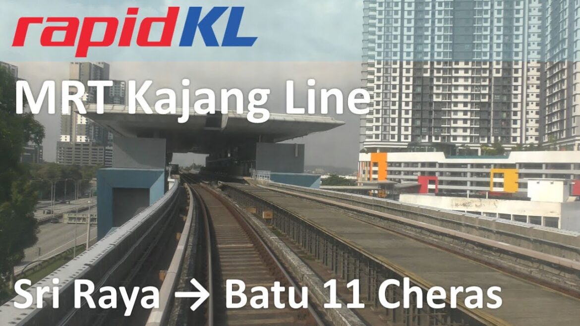 RapidKL MRT Putrajaya Line Sri Raya → Bandar Tun Hussein Onn