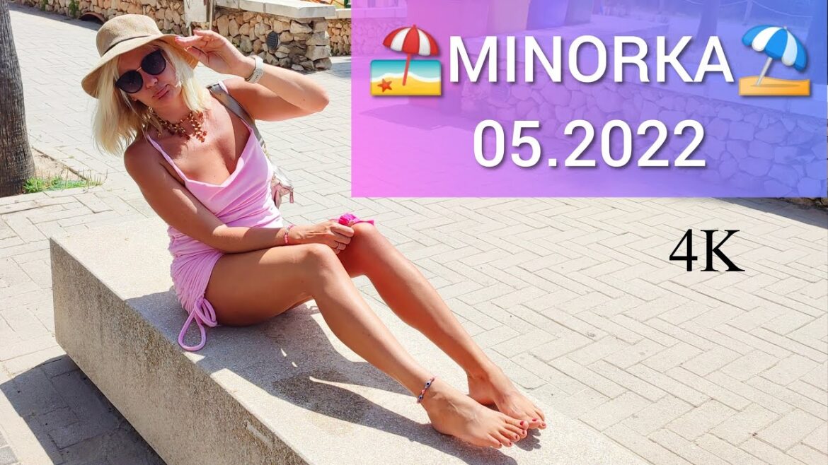 Minorka w maju🌺Piękne plaże i ciekawe miejsca w 4K🏖️