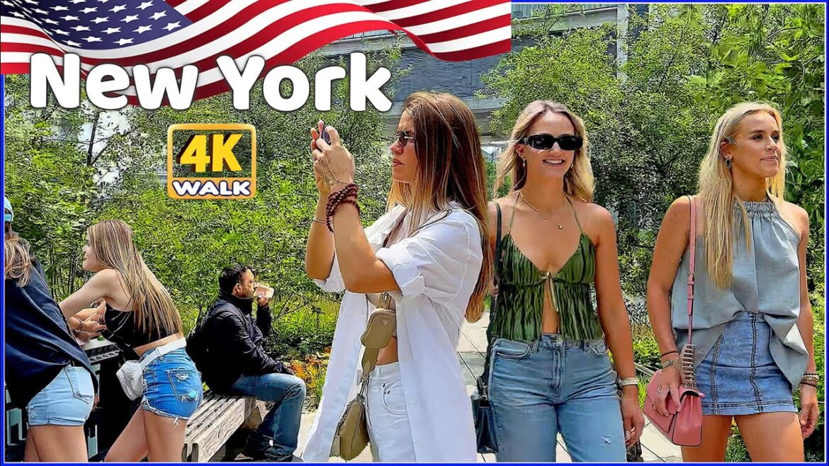 【4K】𝐖𝐀𝐋𝐊 ➜ 𝐒𝐔𝐌𝐌𝐄𝐑 ❤️ 𝐌𝐀𝐍𝐇𝐀𝐓𝐓𝐀𝐍  🇺🇸 USA 🇺🇸  4K video 𝐇𝐃𝐑 WALKING Travel channel