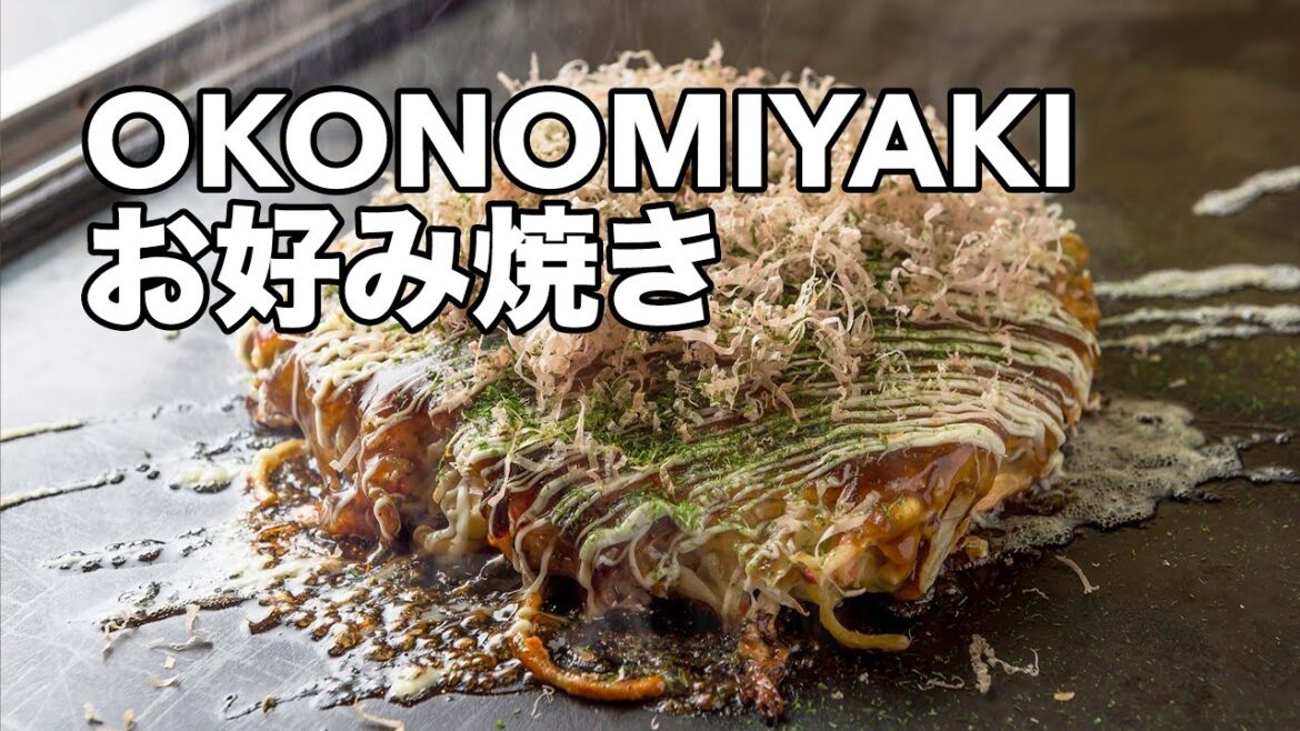 Soul Food from Japan – Okonomiyaki – Japanese Street Food – Part 3 Soul Food from Japan - Okonomiyaki - Japanese Street Food - Part 3
