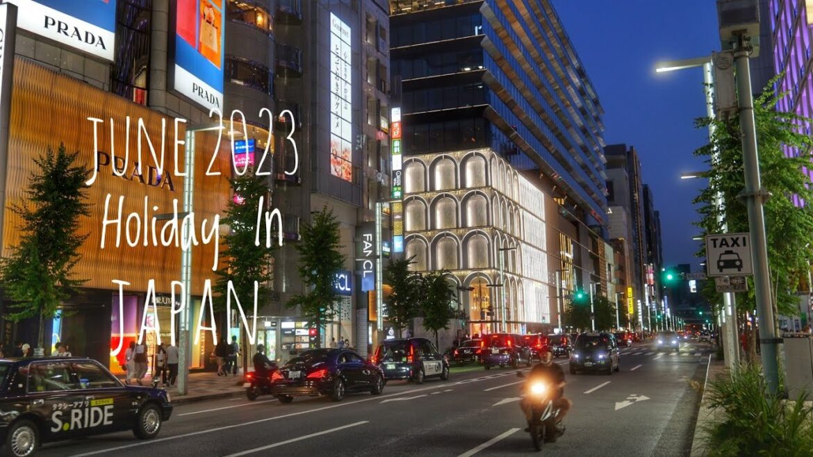 June 2023. Holiday in Tokyo, Fujikawaguchiko and Atami, Japan.