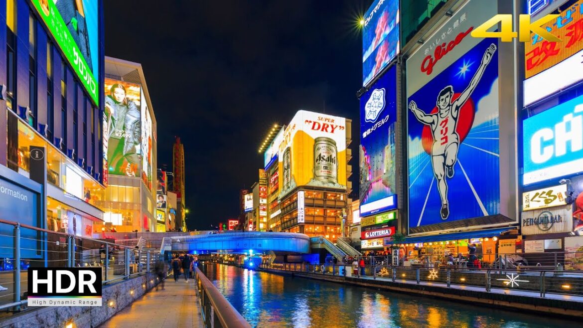 Night Walk in Dotonbori Area 🍣 Osaka, Japan - May 2023 [4K HDR]