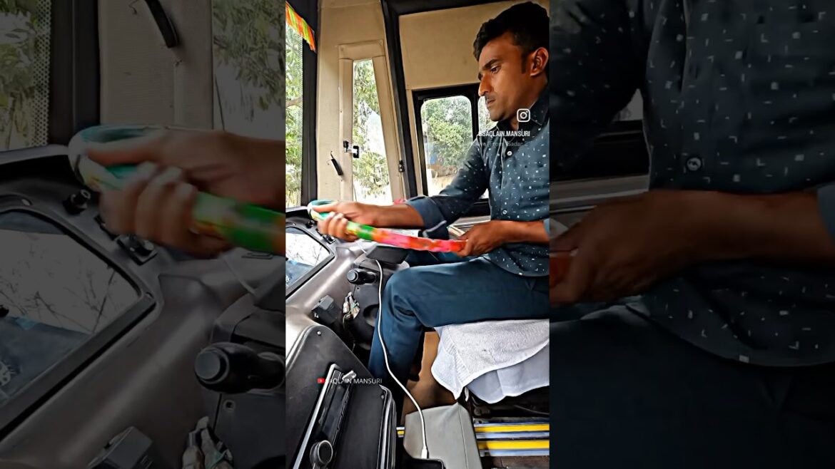 The Bus Steering wheel🔥 #busdriving #shorts