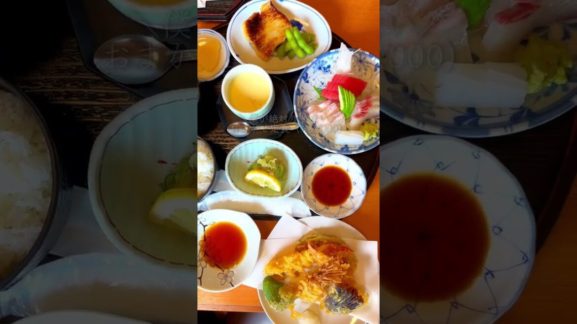 【鹿児島グルメ】指宿市で1番美味しい定食屋#shorts