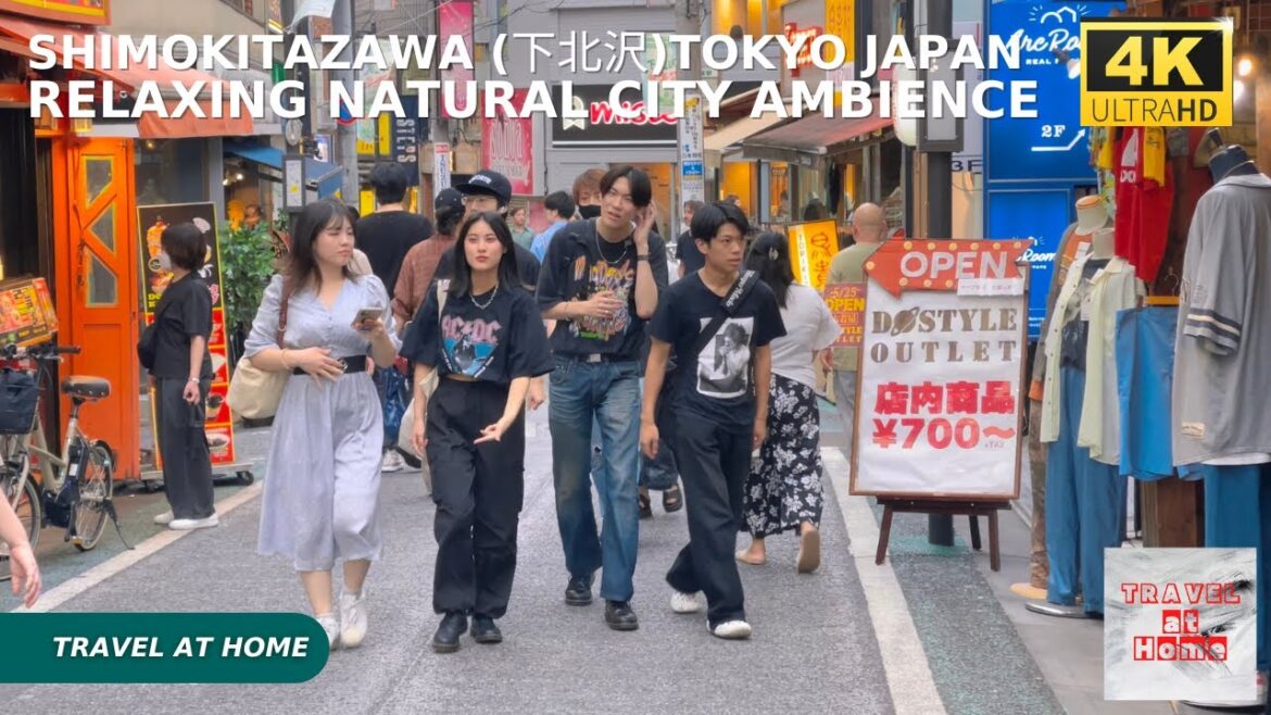 4k hdr japan travel | Walk in Shimokitazawa (下北沢) Tokyo japan |  Relaxing Natural City ambience