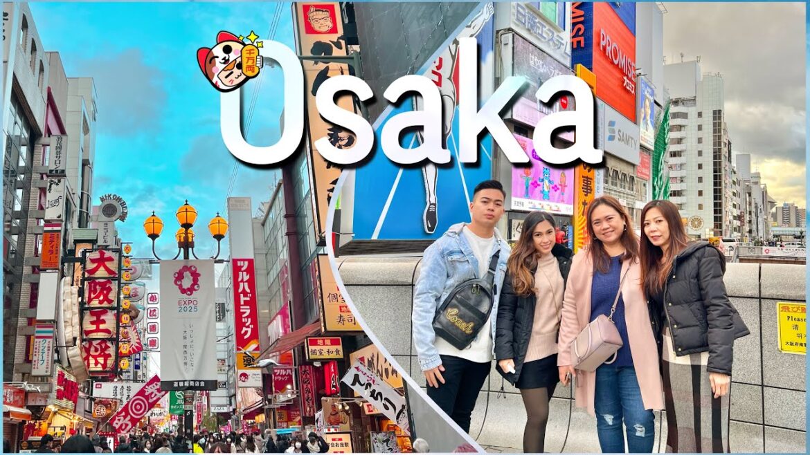 JAPAN Vlog #3: Exploring Osaka 🍜— Namba, Aeon Malls, Grocery, Carwash, Rinku and Sennan Long Park
