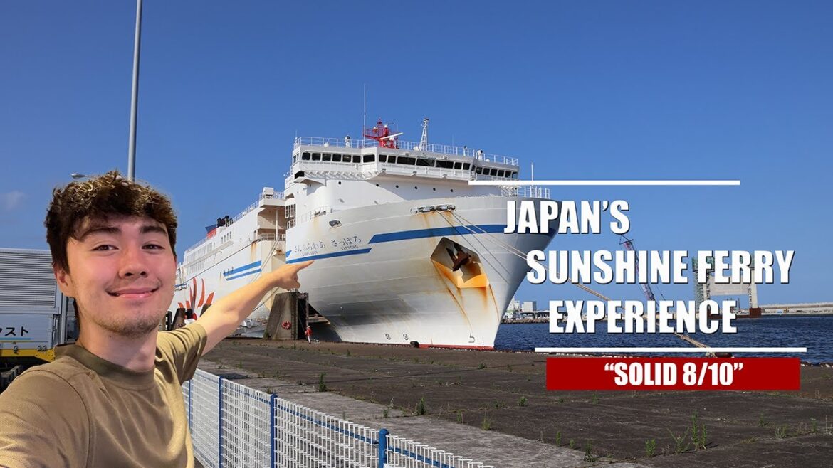 The Japanese Overnight Ferry Experience! (Ibaraki → Hokkaido) 19H TRIP!