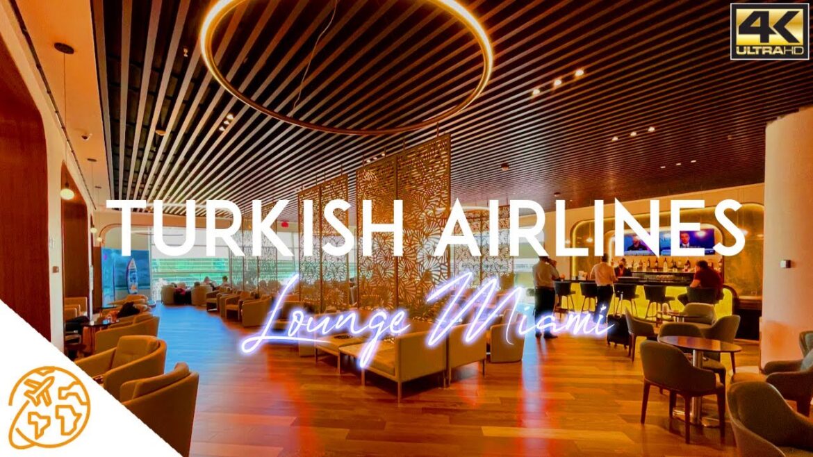 Turkish Airlines Lounge Miami Airport New 4k Tour Priority Pass Turkish Airlines Lounge Miami Airport New 4k Tour Priority Pass
