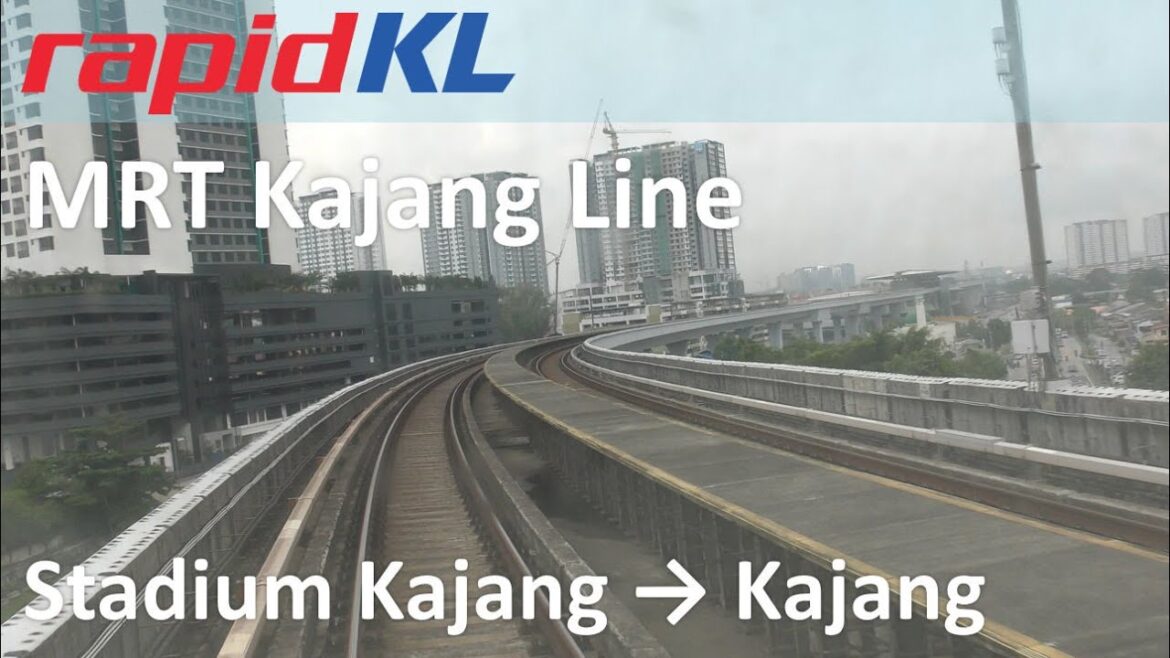 RapidKL MRT Putrajaya Line Stadium Kajang → Kajang RapidKL MRT Putrajaya Line Stadium Kajang → Kajang