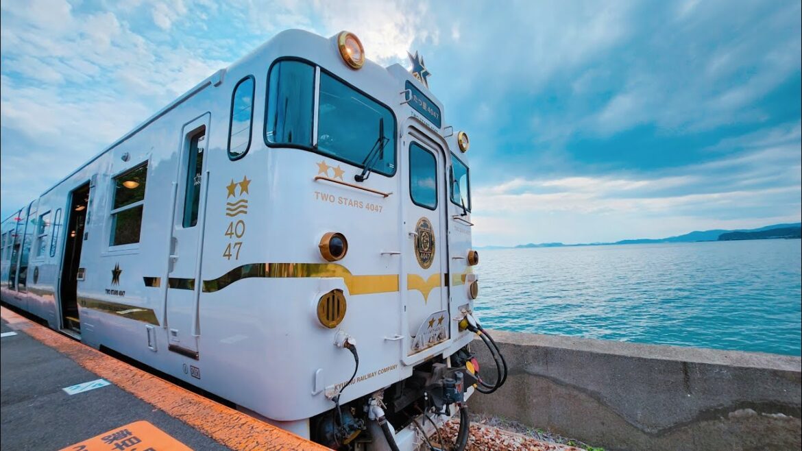 【ふたつ星4047】観光列車で海めぐり旅を楽しみました。長崎→ハウステンボス 【ふたつ星4047】観光列車で海めぐり旅を楽しみました。長崎→ハウステンボス