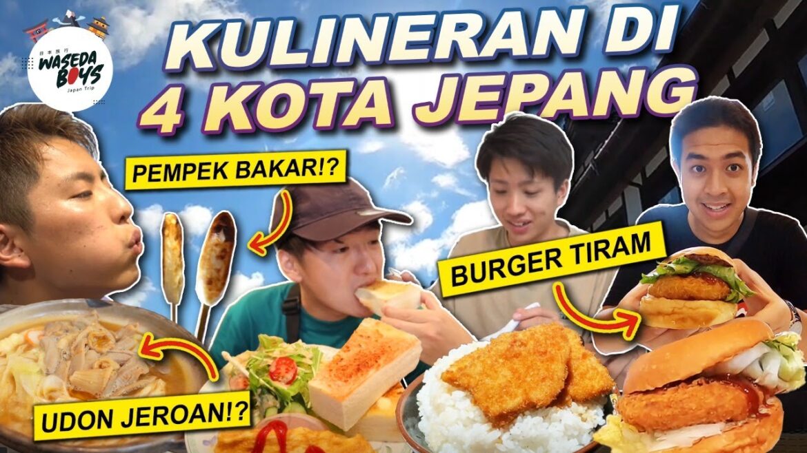KELILING 4 KOTA BUAT KULINER DAN SPOT UNIK DI JEPANG! | Waseda Boys Trip #28 KELILING 4 KOTA BUAT KULINER DAN SPOT UNIK DI JEPANG! | Waseda Boys Trip #28