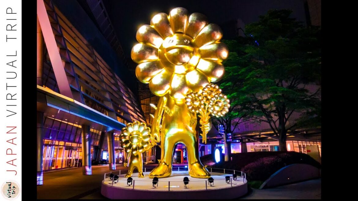 4K Japan Walk - Night Tour to Roppongi Hills  夜の六本木ヒルズを目指してギラギラの街を歩く