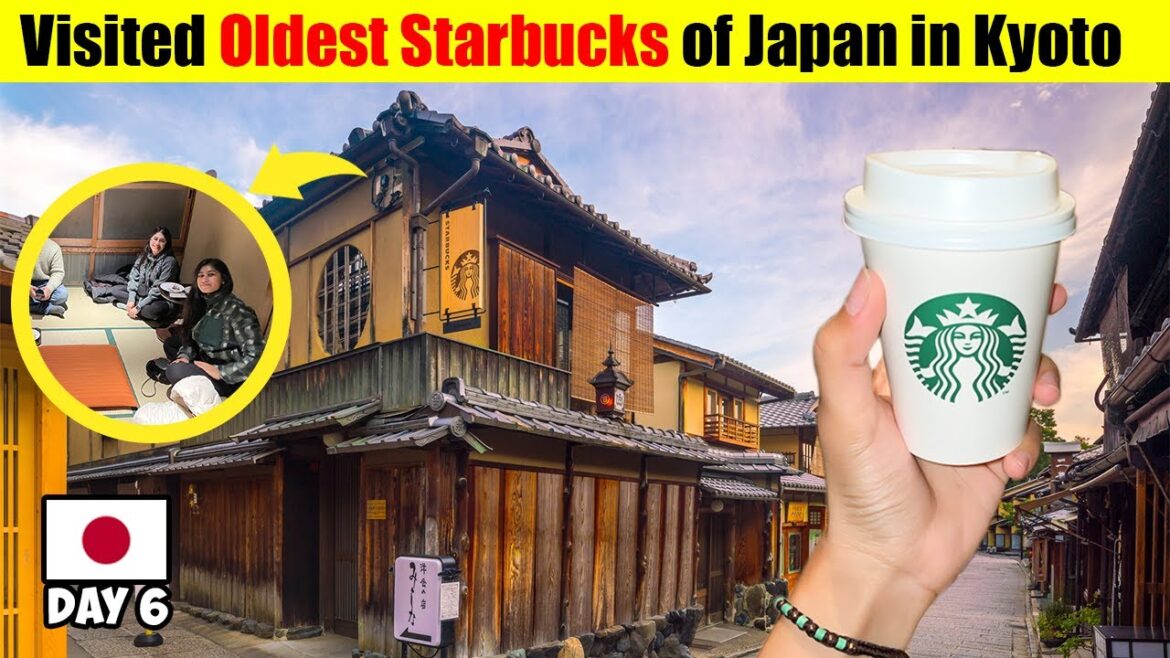 A Story | Oldest Starbucks in Kyoto |  #Japan #starbucks #vlog