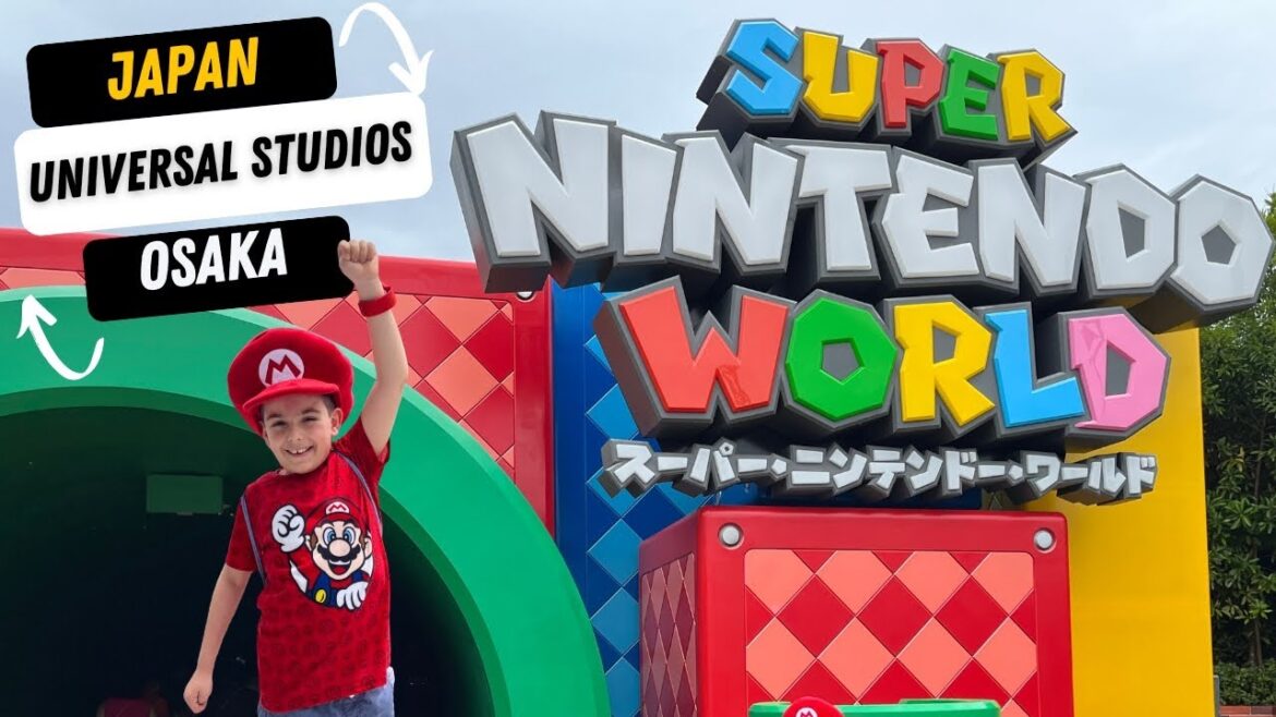 Amazing SUPER NINTENDO WORLD Osaka Japan | Universal Studios