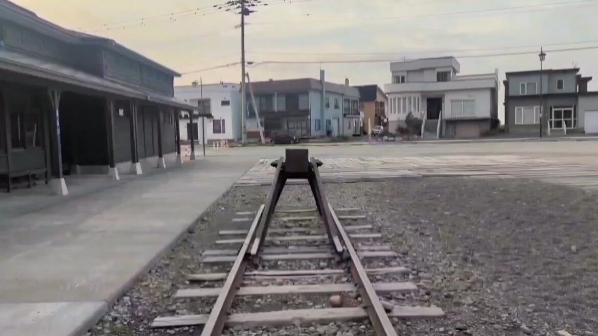 [Just walk] Mashike Town, Hokkaido.  Terminal station at the northern end.