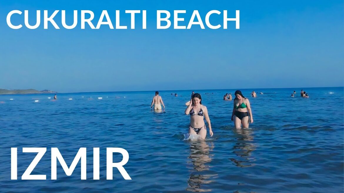 Çukuraltı Beach, Izmir: Turkey's Hidden Gem for Summer 2023 | 4K Walking Tour