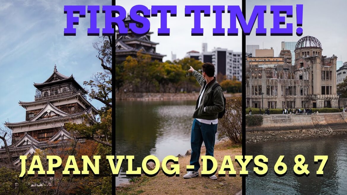 FIRST TIME IN JAPAN VLOG! Days 6 & 7 - Osaka & Hiroshima!