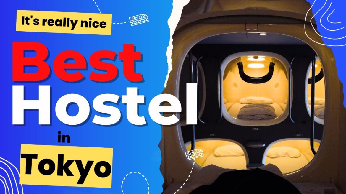 【Tokyo Travel Guide】Best capsule hotel in Tokyo!!  Cheap yet stylish!! I recommend this hostel!!