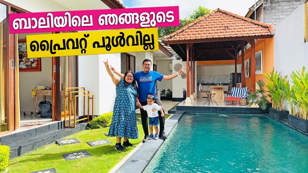 Our Private Pool Villa in Bali | പതിനായിരം രൂപയുടെ പൂൾ വില്ല | Visa, Immigration, SIM, Taxi & Hotel Our Private Pool Villa in Bali | പതിനായിരം രൂപയുടെ പൂൾ വില്ല | Visa, Immigration, SIM, Taxi & Hotel