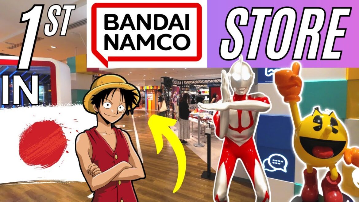 First Bandai Namco cross store in Yokohama, Japan ! UFO catchers, Gashapon and anime figures ! First Bandai Namco cross store in Yokohama, Japan ! UFO catchers, Gashapon and anime figures !