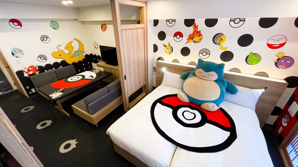 Sleeping with Snorlax! Pokémon Hotel Experience in Kyoto 😴😪💤 Sleeping with Snorlax! Pokémon Hotel Experience in Kyoto 😴😪💤
