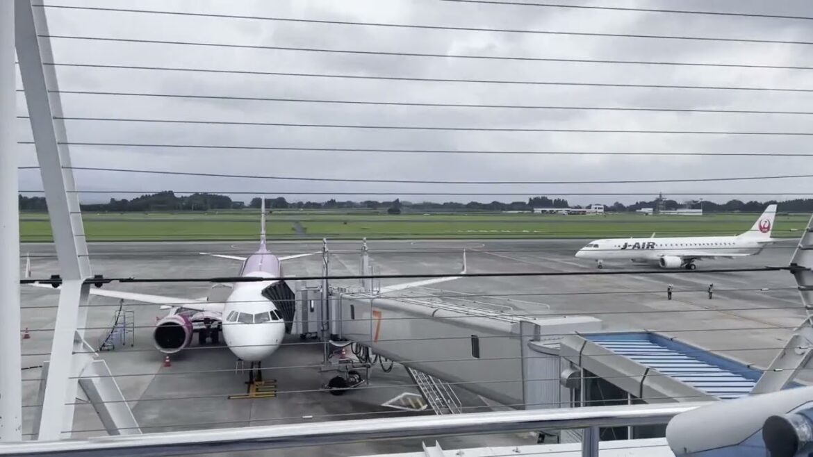 Kagoshima Airport observation deck 2023.07.08