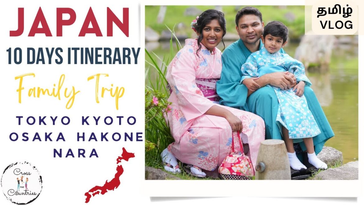 Japan 10-day Itinerary| Japan Tamil Travel Vlog| Family trip to Japan| Travel Guide in Tamil| Tokyo