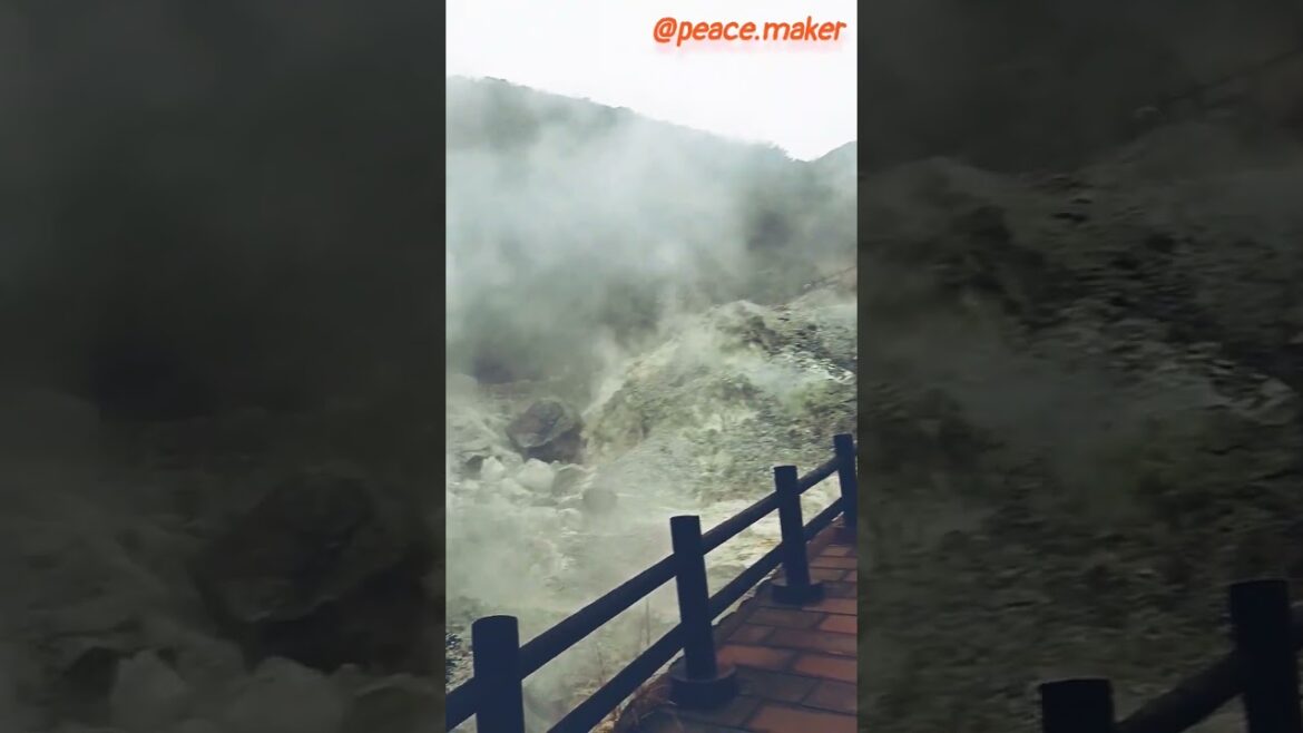 NAGASAKI, UNZEN , (steam from the ground!!)JAPAN