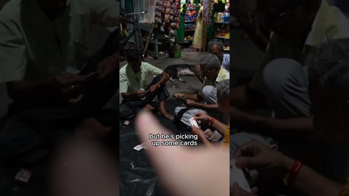 Indian Uncles Playing a Card Game 🇮🇳 #shorts