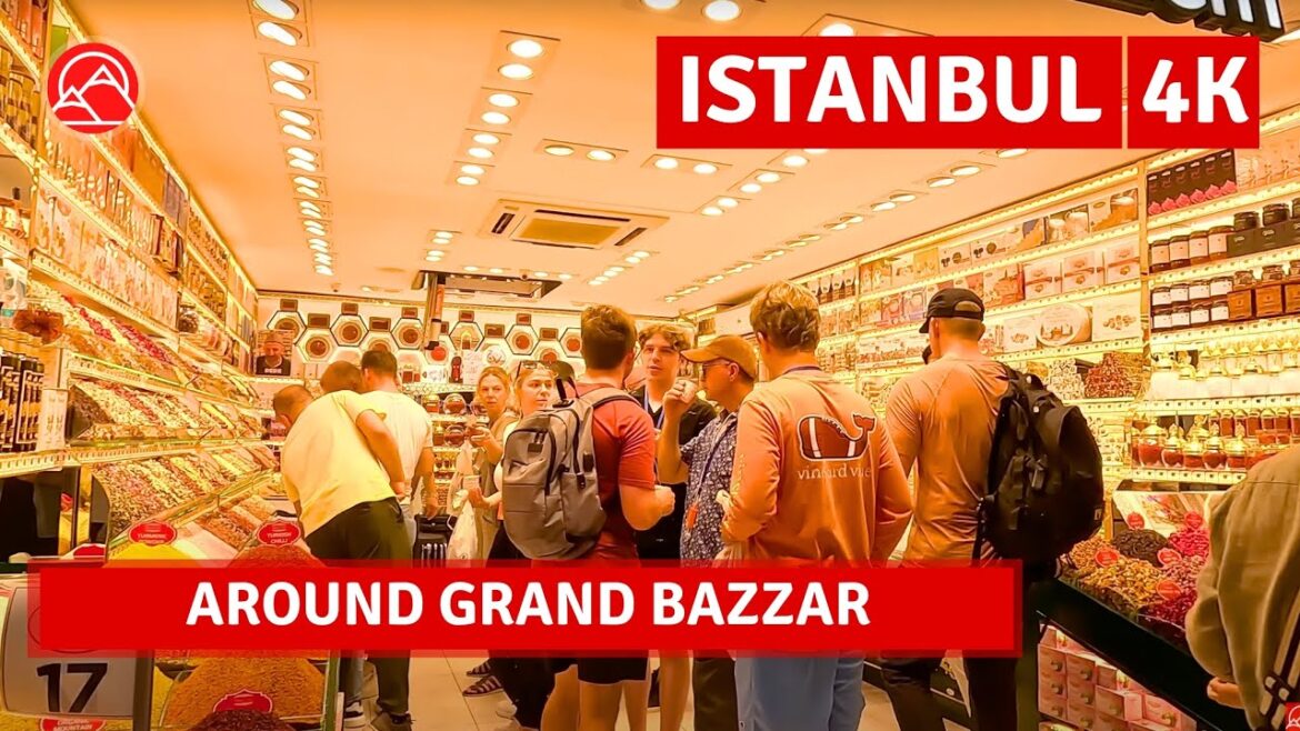 Around Grand Bazaar In Istanbul 2023 Walking Tour|4k 60fps Around Grand Bazaar In Istanbul 2023 Walking Tour|4k 60fps