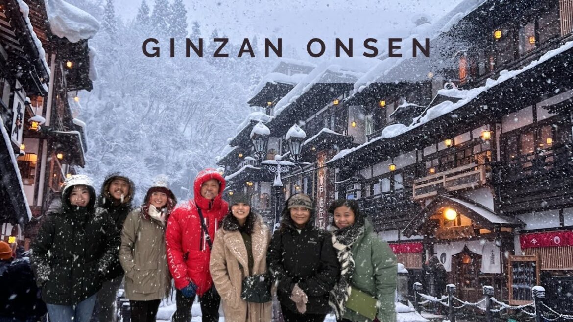 Japan Vlog: Winter In Ginzan Onsen, Exploring Sendai City, Mogami River Cruise | Vinyuqi Vlogs