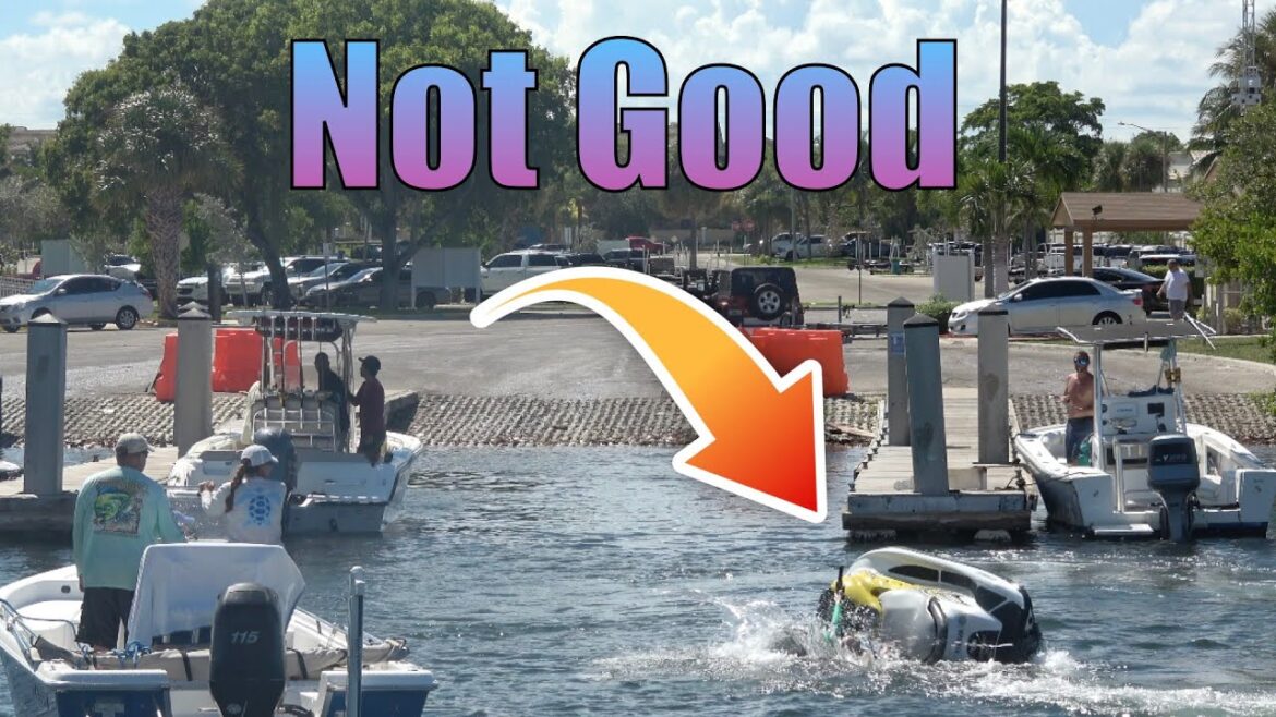 They Eat It At Busy Boat Ramp | Miami Boat Ramps | Boynton | Wavy Boats | Broncos Guru