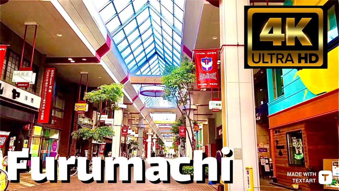 Furumachi District - Niigata Japan - 4K HDR