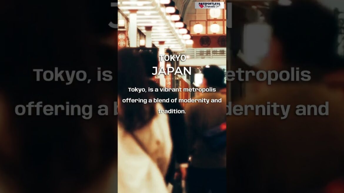 Discovering Tokyo Japan: A Traveler's Guide #shorts #japan #travel