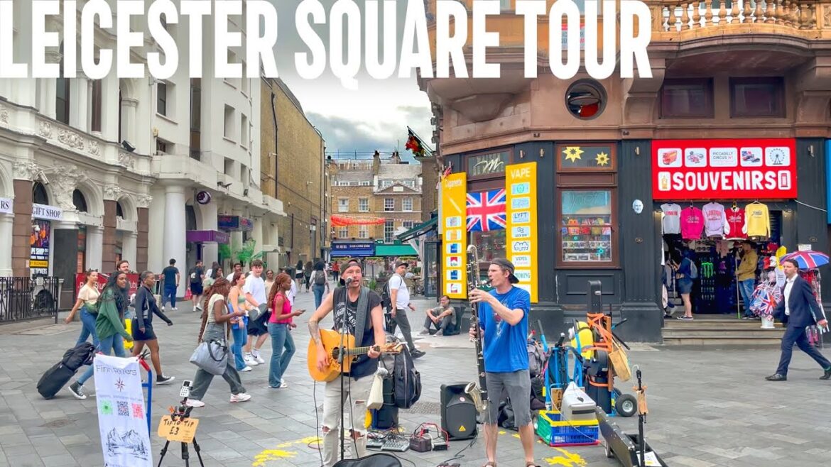 Walking Tour of LEICESTER SQUARE in Central London – Summer in the UK | 4K HDR Walking Tour of LEICESTER SQUARE in Central London - Summer in the UK | 4K HDR