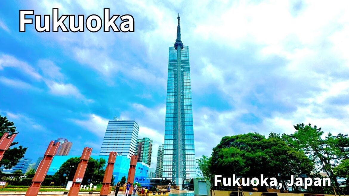 From Fuikuoka City Museum to the Beach Park, via iconic Fukuoka Tower, Fukuoka | JAPAN Walking Tour From Fuikuoka City Museum to the Beach Park, via iconic Fukuoka Tower, Fukuoka | JAPAN Walking Tour